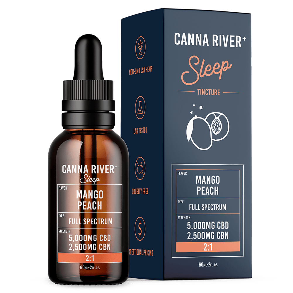 CBD Oil Tincture For Sleep | CBD Sleep Aid | CBN For Sleeping – Canna River